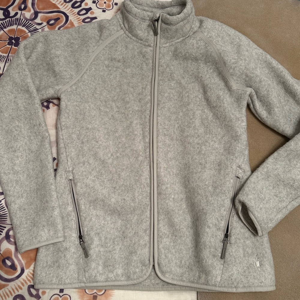 Smartwool Women’s Hudson Trail Fleece Full Zip Jacket, Size M